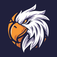 Sports mascot logo vector illustration