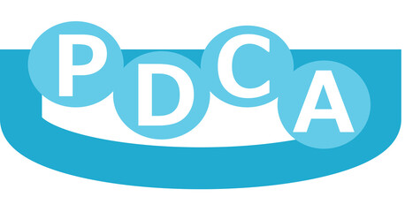  PDCAサイクルのイラスト