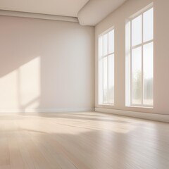 empty room with window