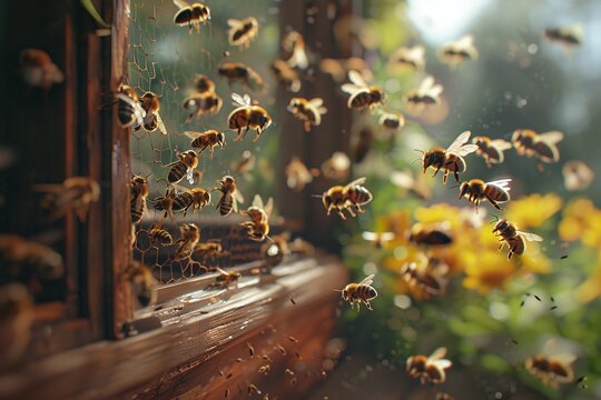 ai generative bee attack on humans