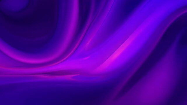 Abstract glowing purple patterns flowing in a mesmerizing display