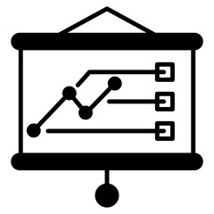 Finance Presentation Solid Black