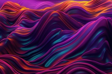 Obraz premium An abstract background with fluid marble-like patterns in contrasting tones.. Beautiful simple AI generated image