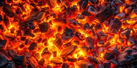 fire, coal, wood, burn, firewood, charcoal, flame, burning, hot, barbecue, grill, flames
