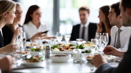 Business Lunch Meeting