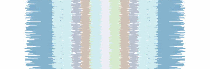 Ikat seamless pattern. tie dye shibori print with stripes and chevron. Ink textured japanese background. Ethnic fabric. Bohemian fashion. Endless watercolor 