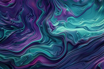 Fototapeta premium 3d hi-tech Purple circular dots topography futuristic background, 3d particles geometrical premium business tech background. Beautiful simple AI generated image in 4K, unique.