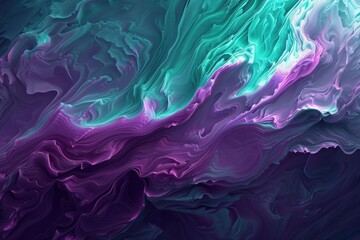 Fototapeta premium 3d hi-tech Purple circular dots topography futuristic background, 3d particles geometrical premium business tech background. Beautiful simple AI generated image in 4K, unique.