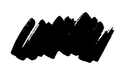 Scribble with a black marker
