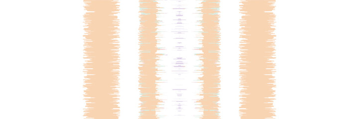 Ikat seamless pattern. tie dye shibori print with stripes and chevron. Ink textured japanese background. Ethnic fabric. Bohemian fashion. Endless watercolor 