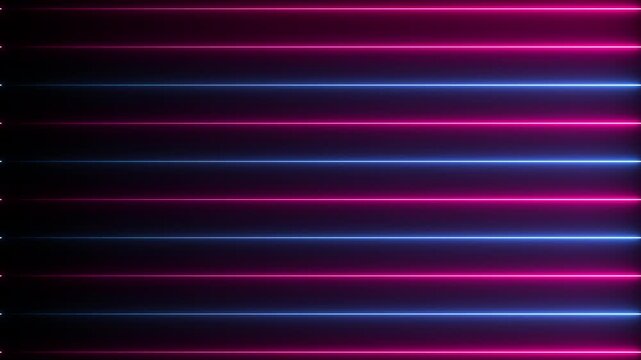 Light neon laser line abstract motion background
