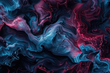 Obraz premium Three-dimensional naturalistic Abstraction with metal bends. Beautiful simple AI generated image in 4K, unique.