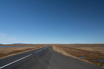 Straße ins Nirgendwo