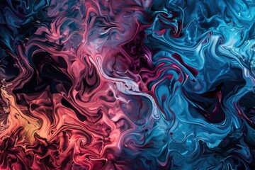 Deep Blue Gradient Background - Serene and Soothing Oceanic Hue for Your Design Needs. Beautiful simple AI generated image in 4K, unique.