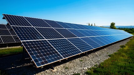 A lot of solar panels is being utilised in industrial areas to save energy