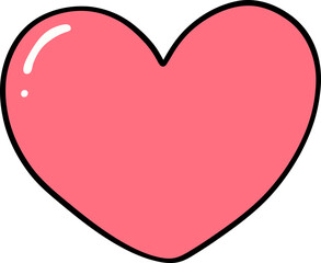 Heart shape doodle