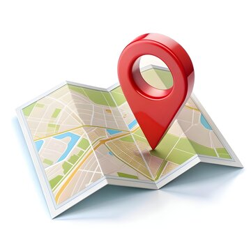 map and pin