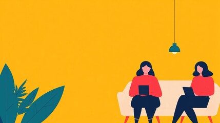 Conceptual for a mental health in the workplace campaign promoting the creation of supportive and inclusive environments that foster employee wellbeing