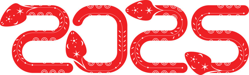 Chinese new year 2025 year of the Snake