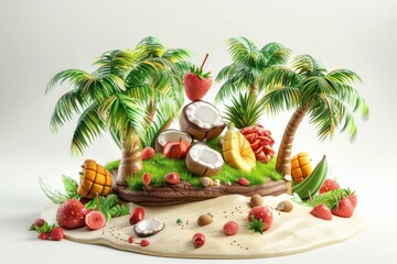 Obraz premium Tropical Harvest