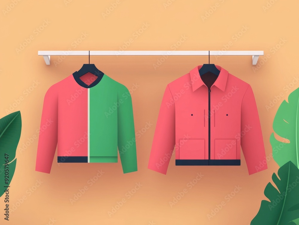 Poster secure and efficient ecommerce payment processing illustrated in a flat design style suitable for ap