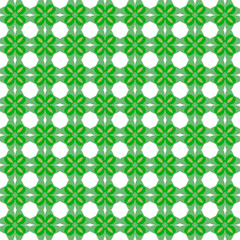 seamless pattern with green leaves
