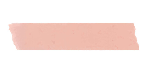 Pink washi tape png clipart, cute digital sticker on transparent background