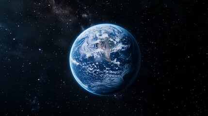 宇宙からみた地球