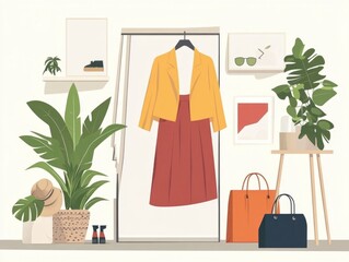 Captivating Fashion Marketing Brand Storytelling with Sleek Flat Design Video Advertisements to Promote Products and Engage Audience Digitally