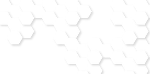 Background with hexagons. Abstract background with lines. white texture background. hexagon abstract background. Surface polygon pattern with glowing hexagon paper texture and futuristic business