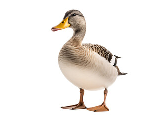 Obraz premium a duck with a yellow beak