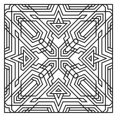 Abstract Line Art Background