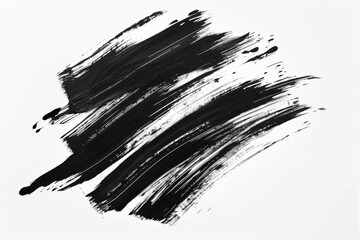 Vibrant brush strokes creating captivating pattern of movement