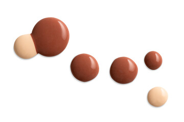 Nude circle blob png element