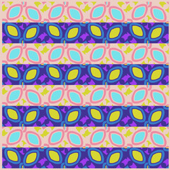 Abstract ethnic rug ornamental seamless pattern.Perfect for fashion, textile design, cute themed fabric, on wall paper, wrapping paper and home decor.
