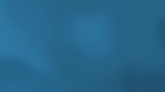 Royal Blue, Steel Blue, Prussian Blue and Dark Cerulean gradient Background. Animation of moving abstract blur background. Seamless loop backdrop.
