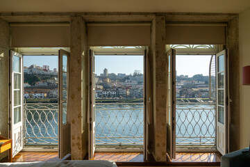 View from a hotel window, Porto