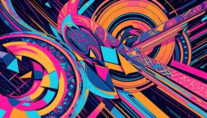 abstract background with lines