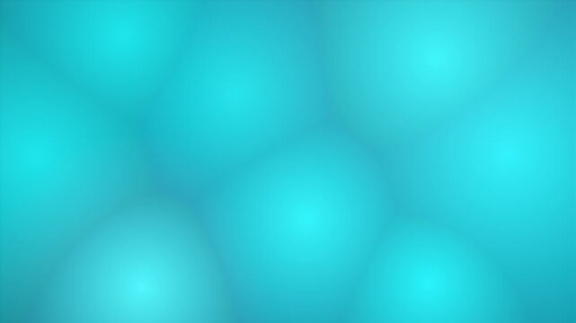 Abstract background animation with balloon effect. Blue gradient color. Celebration, holiday, birthday, party abstract concept. 