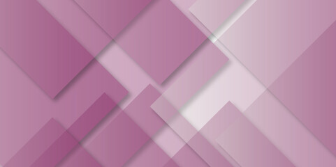 Modern luxury pattern of geometric white and purple color background Elegant abstract background with purple and white lines with shadow. white paper transparent material in triangle technology