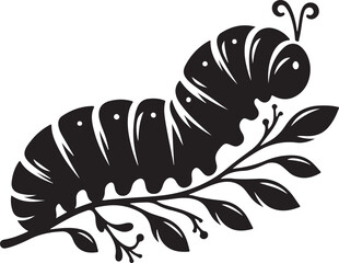 A beautiful caterpillar design.