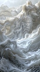 paper landscape art architecture illustration poster background decorative painting