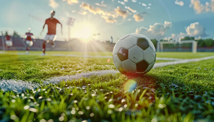 Photorealistic Stock Image of Sports Equipment