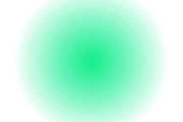 Png green radial gradient, transparent background