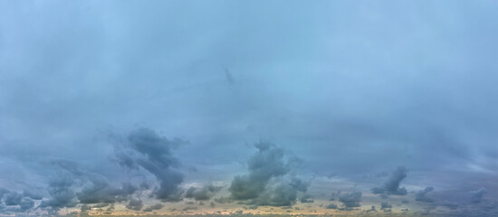Fototapeta premium Evening sky background. Sky with cloud and sunligth