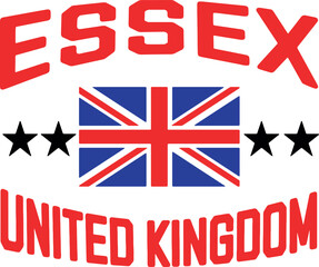Obraz premium Essex United Kingdom Vector
