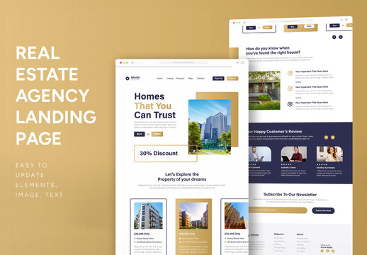 Real Estate Landing Page