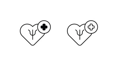 Occupational Therapy icon design with white background stock illustration