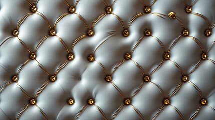 Close Up of Silver Leather Background
