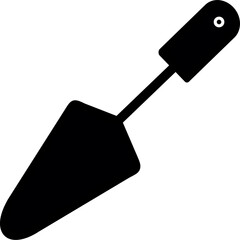  Pastry spatula vector icon. Replaceable vector design.